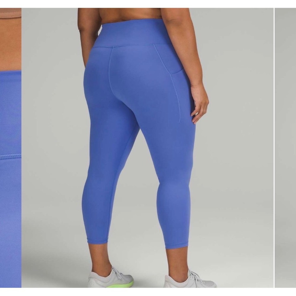 Lululemon Wunder Train Tight 25" Leggings Wild Indigo Purple Size 20